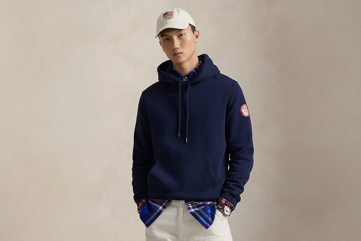 Team USA Polo Bear Hoodie Edelherr 