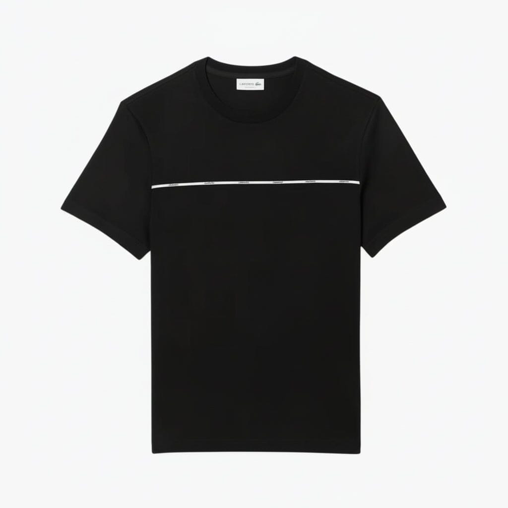 Trim Baumwoll-Jersey-T-Shirt Edelherr Schwarz S 