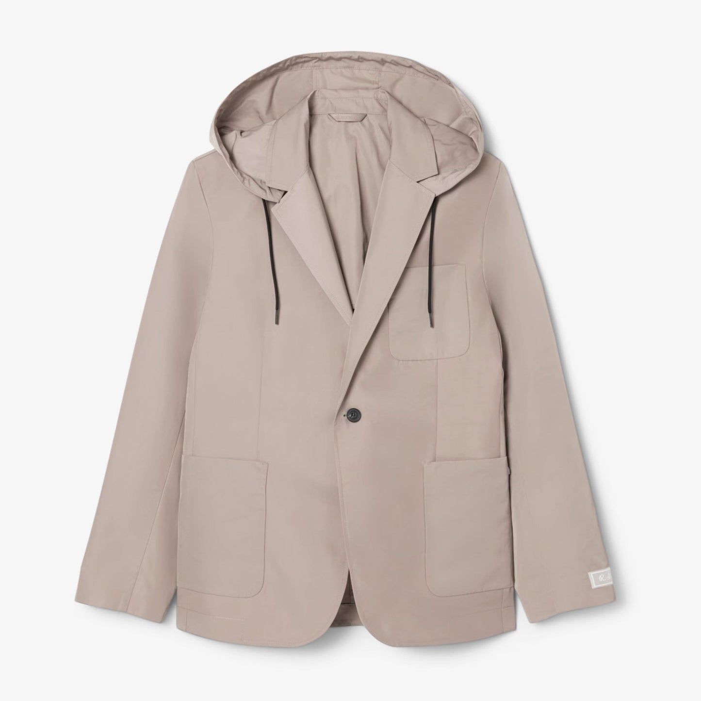 Twill Blazer mit Kapuze Edelherr 