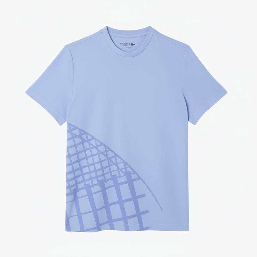 Ultra Dry bedrucktes Tennis-T-Shirt Edelherr Lila S 