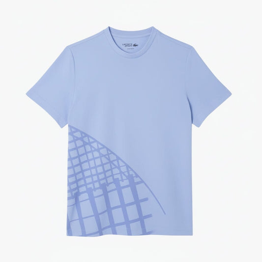 Ultra Dry bedrucktes Tennis-T-Shirt Edelherr Lila S 