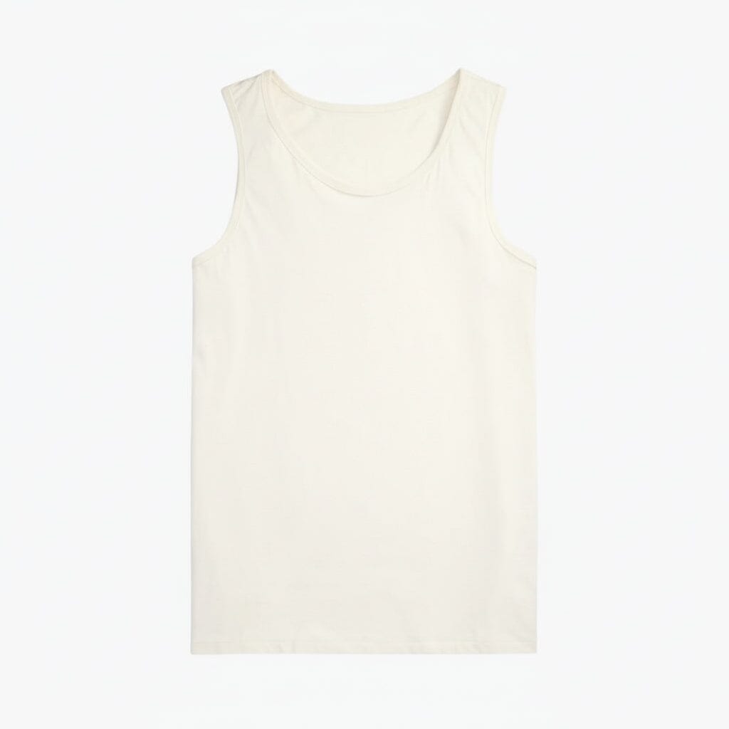 Washed Jersey Tank Edelherr Creme S 
