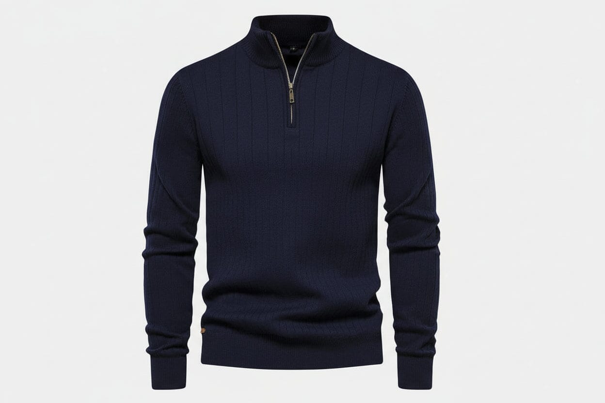 Zip Classic Strickpullover Edelherr 