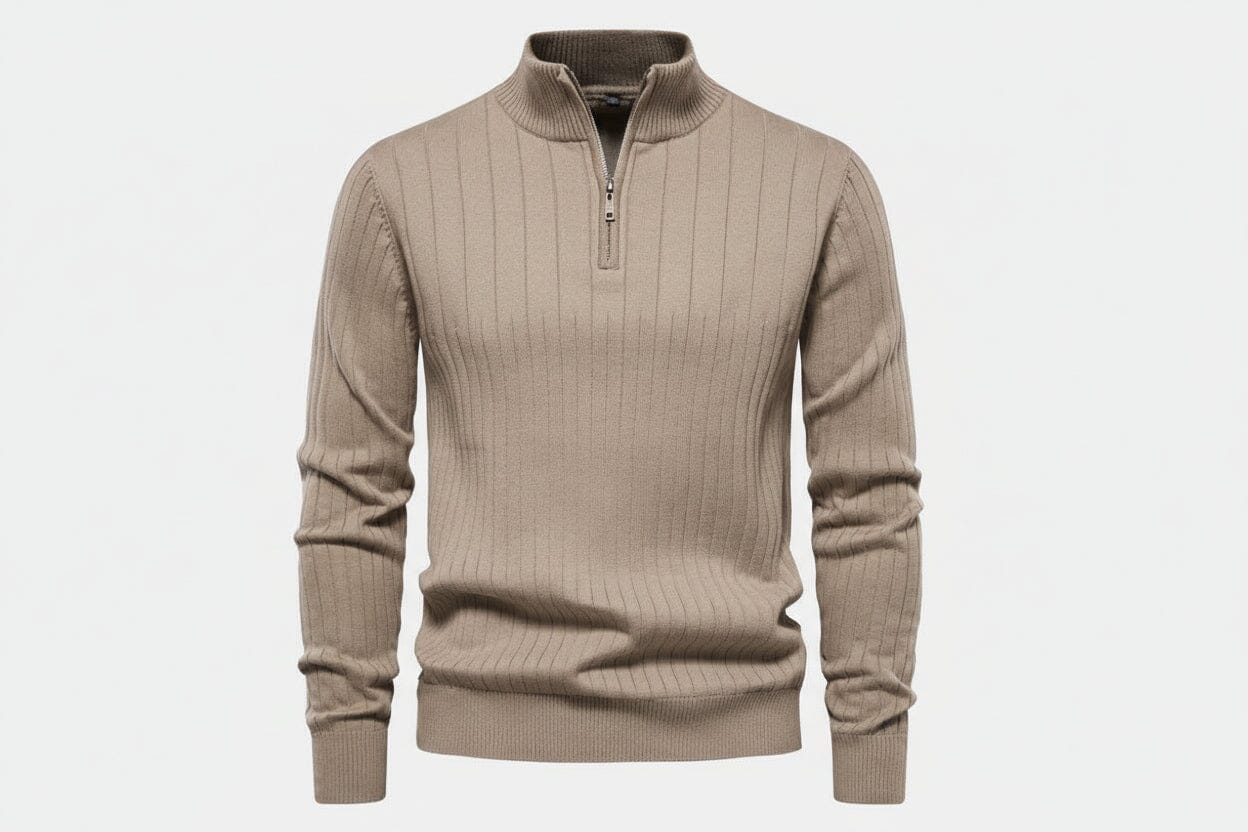 Zip Classic Strickpullover Edelherr 