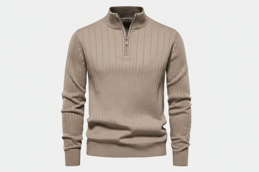 Zip Classic Strickpullover Edelherr 