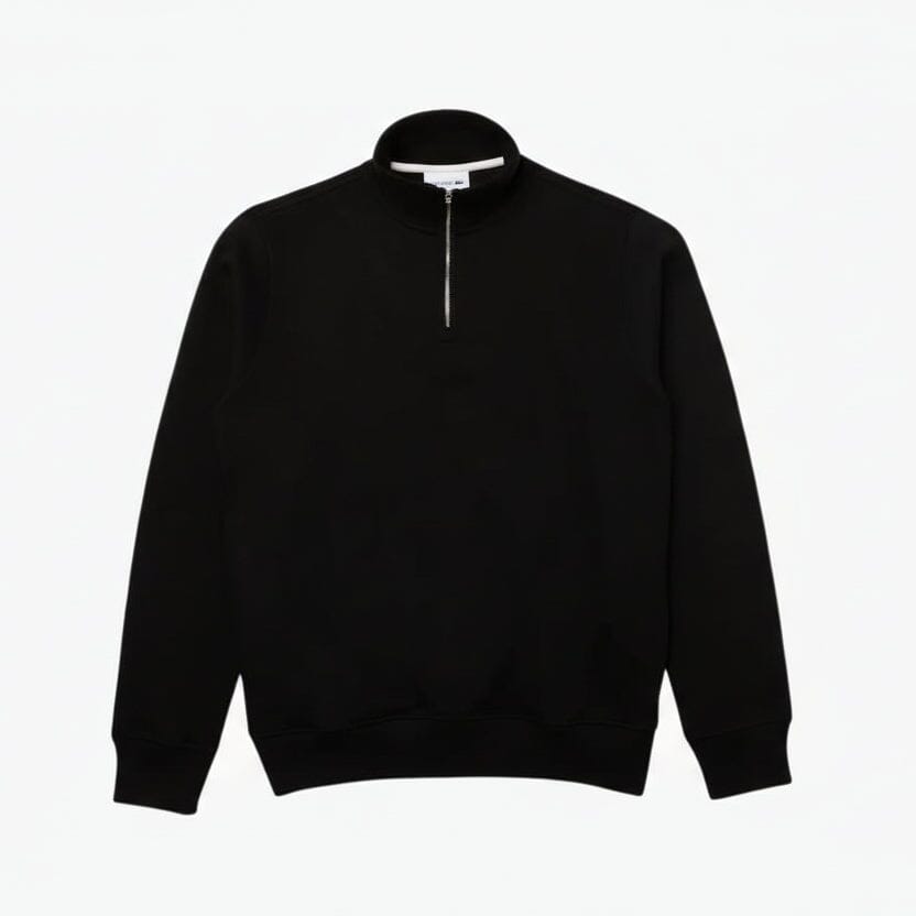 Zip-Up High Neck Sweatshirt Edelherr Noir S 